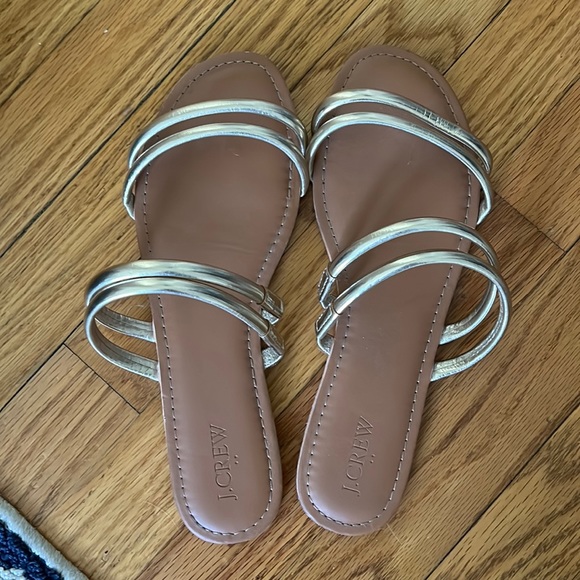 J Crew flat sandals - Picture 1 of 4